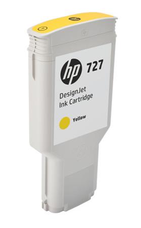 HP 727 Cartouche d'encre jaune 300ml